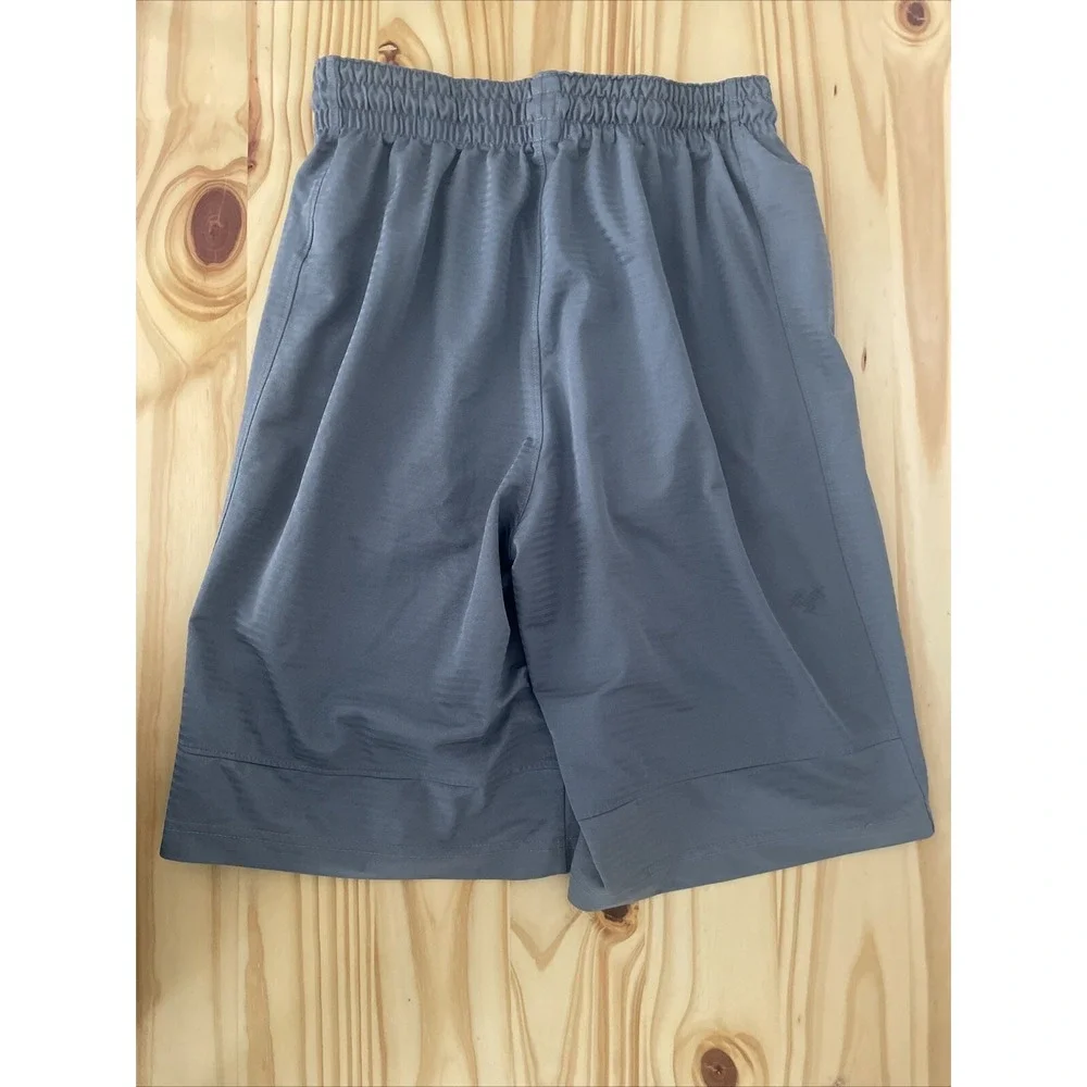 Men's Nike Gray Basketball Shorts Sz Small Thailand Long Athletic Gym String - Picture 2 of 8